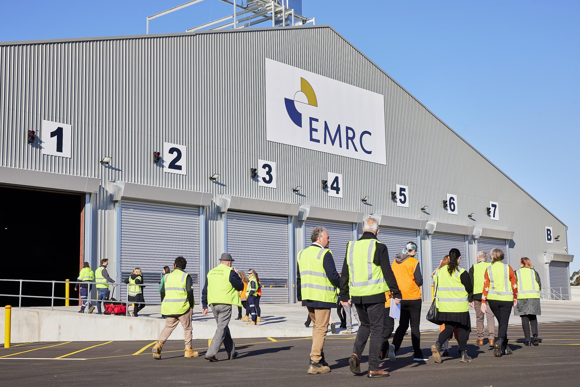 The EMRC welcomes opening of the new Waste Transfer Station at the